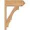 Ekena Millwork Balboa Smooth Arts and Crafts Outlooker, Western Red Cedar, 7 1/2"W x 20"D x 28"H OUT08X20X28BOA03SWR - alternate 2